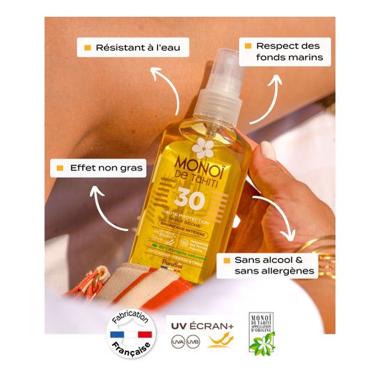 ParaSol Monoï De Tahiti Huile Sèche SPF30 125ml