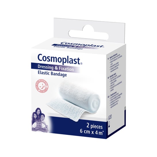 Cosmoplast Bandage �lastique 6x4cm 2uts