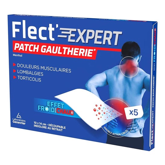 Flect'expert Patch Gaultherie Effet Froid et Chaud 5unts