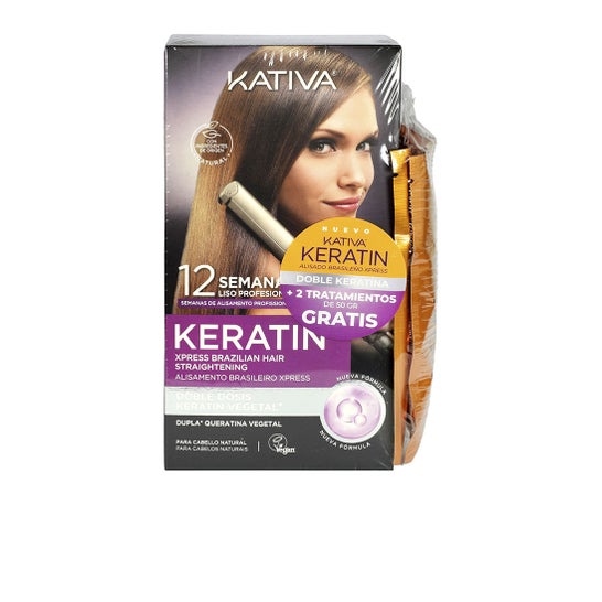 Kativa Keratin Express Brazilian Straightening Set 5uts
