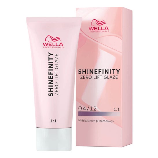 Wella Shinefinity Coloration Cheveux Nro 04/12 60ml