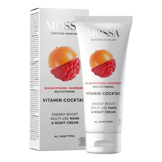 Mossa Vitamin Cocktail Crème Nuit et Masque Multi-usages 50ml