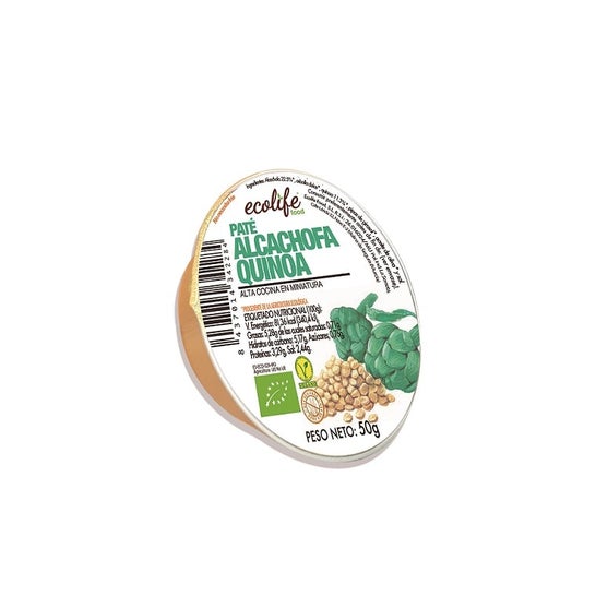 Ecolife Food Artichauts Quinoa Pate Bio 50g
