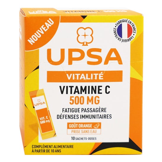 Upsa Vitamine C  500mg 10 Sachets Doses