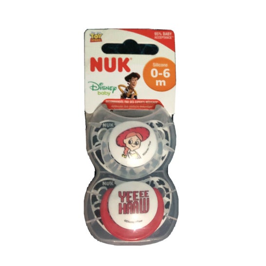 Nuk Pack Chupete de Silicona Toy Story 0-6m 2uds