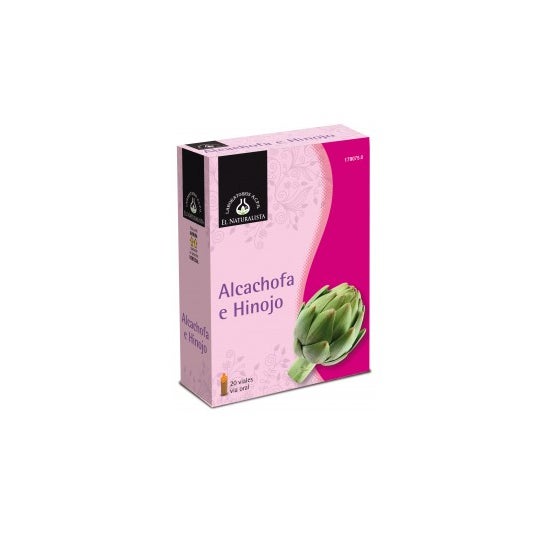 Artichaut El Naturalista et fenouil 20 flacons