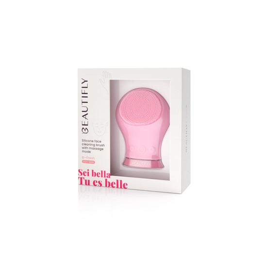 Beautifly B-Fresh Only Skin Pink Brosse Visage 1ut