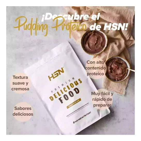 HSN Pudding Proteico 2.0 Arroz con Leche 500g