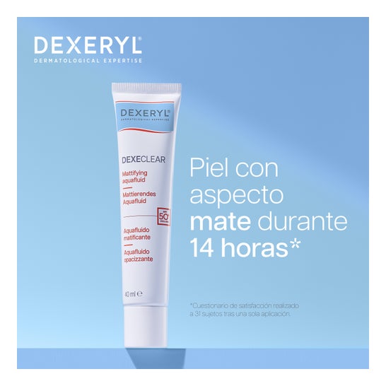 Dexeryl Dexeclear Aquafluide Matifiant SPF50+ 40ml