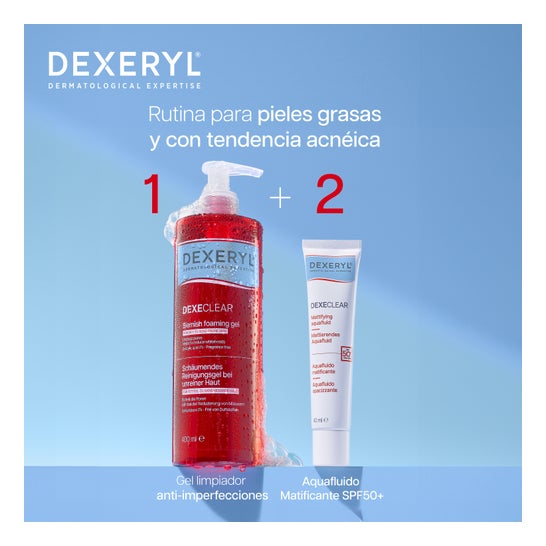 Dexeryl Dexeclear Aquafluide Matifiant SPF50+ 40ml