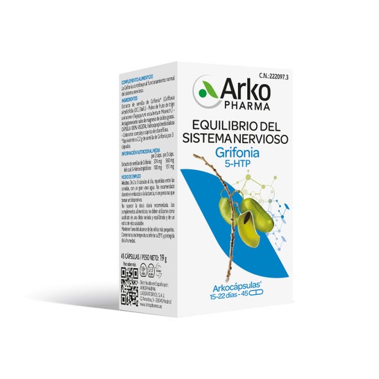 Arkopharma Arkocápsulas Grifonia 5-HTP 45 caps