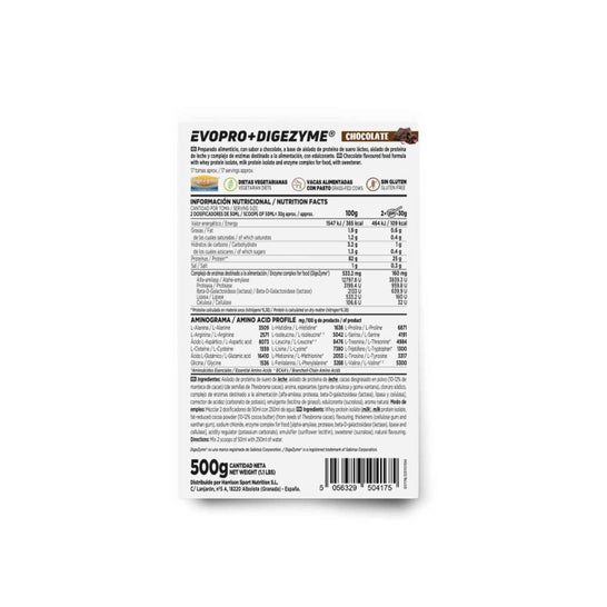 HSN Evopro + Digezyme® Chocolate 500g