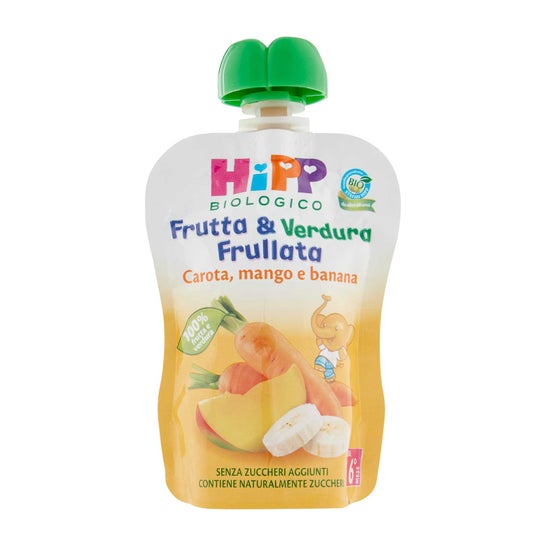 Hipp Fruit & Vegetables Puree Carrot Mango Banana 90g