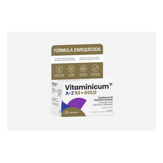 Vitaceutics Vitaminicum A-Z 50+ Gold 30caps