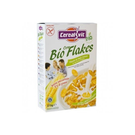 Cerealvit Dietolinea Bio Corn Flakes Sans Gluten 375g