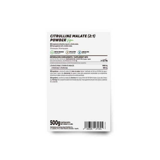 HSN Citrulina Malato en Polvo 500g