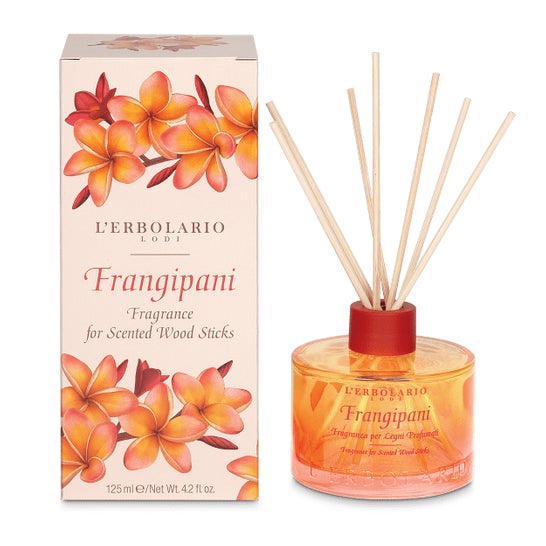 L'Erbolario Frangipani Fragrance For Scented Wood Stick 125ml