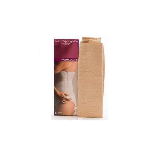 Farmalastic lumbar girdle beige velcro T-1 1 pc