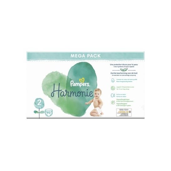 Pampers Harmonie Taille 2 93 Couches