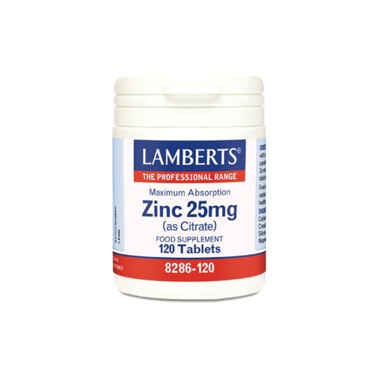 Lamberts Zinc 25 Mg 120 Comprimés