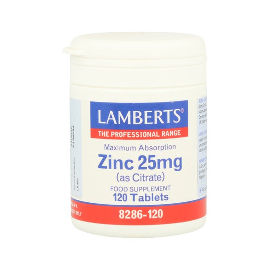 Lamberts Zinc 25 Mg 120 Comprimés