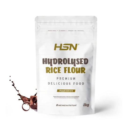 HSN Harina de Arroz Hidrolizada Chocolate 1kg