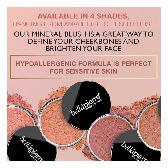 Bellapierre Cosmetics Fard à Joues Mineral Blush Amaretto 4g