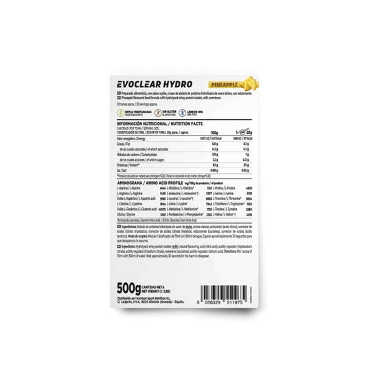 HSN Evoclear Hydro Piña 500g