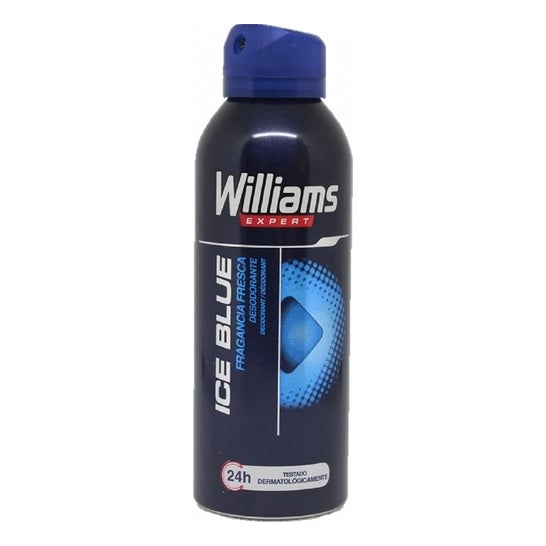 Déodorant en spray bleu glacier Williams 200ml