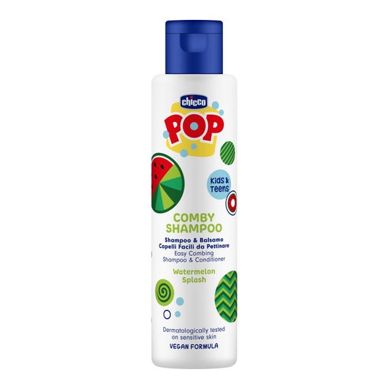 Chicco Pop Comby Shampooing & Après-Shampooing Pastèque 250 ml