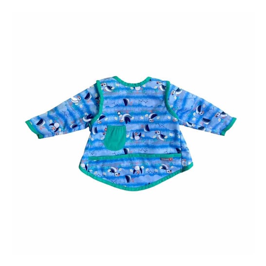 Close Bavoir Blue Puffin à Manches Taille XL 1ut