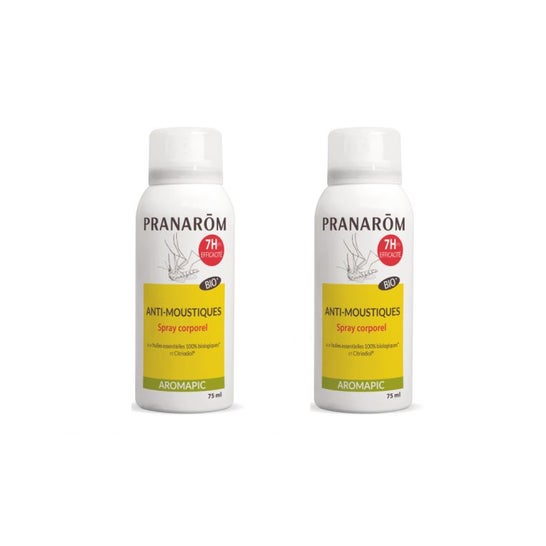 Pranarôm Aromapic Anti Moustiques Spray 2x75ml