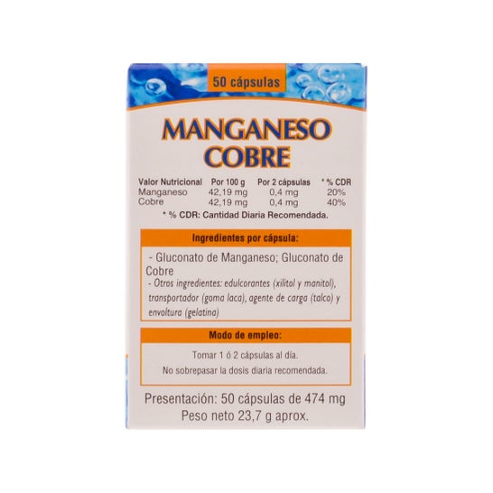 Néo Manganèse-cuivre 50caps