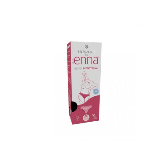 Enna Menstrual Panty Classic Day Heavy Flow Black Size M 1ut