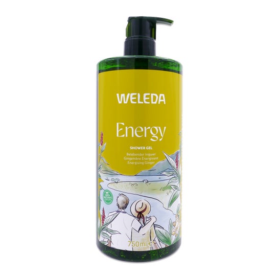 Weleda Energy Gel Douche Gingembre Énergisant 750 ml