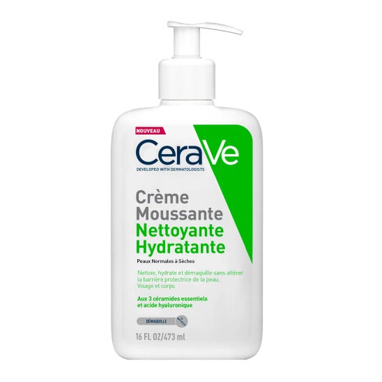 CeraVe Crème Moussante Nettoyante Hydratante  473ml