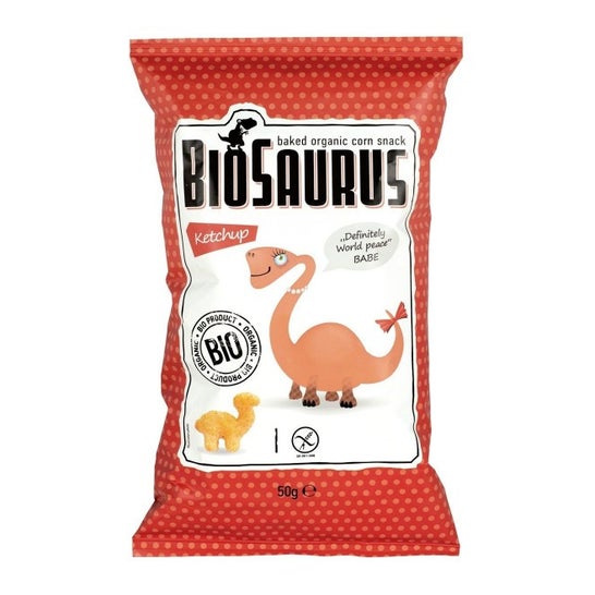 BioSaurus Snack Ketchup Sans Gluten Bio 50g