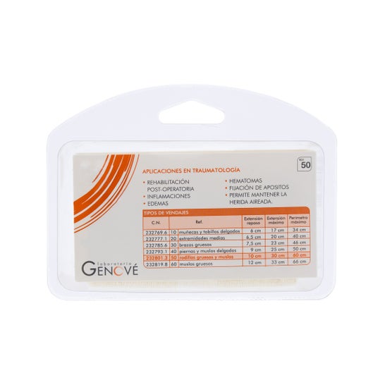 Genové bandage tubulaire R50 genoux et cuisses épais de 1u