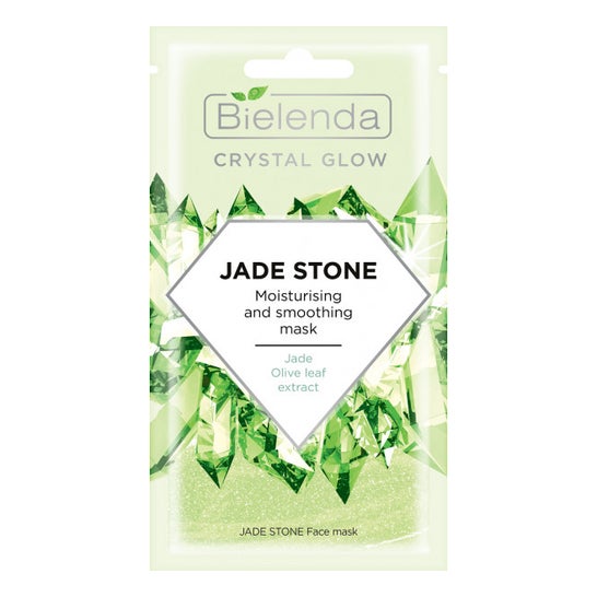 Bielenda Crystal Glow Jade Stone Moisturizing Mask 8g