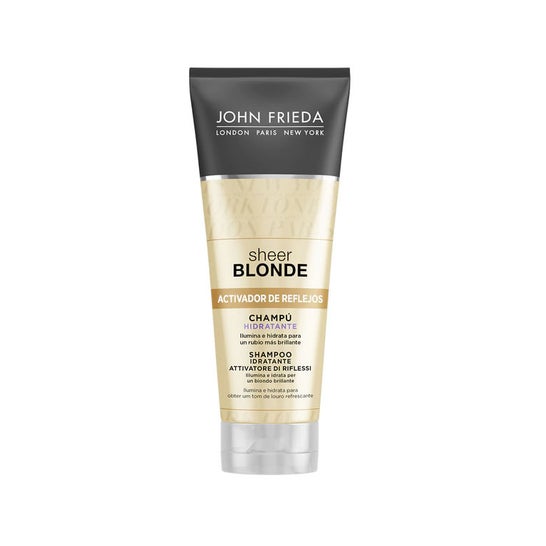 John Frieda Sheer Blonde Moisturising Activating Reflections Shampoo 250ml