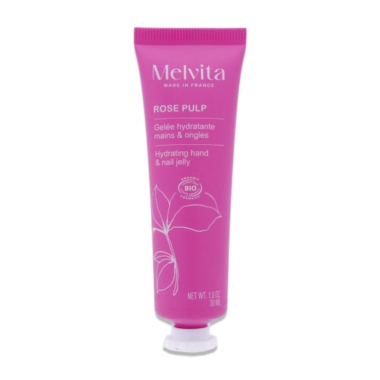 Melvita Rose Pulp Gelée Hydratante Mains & Ongles 30 ml