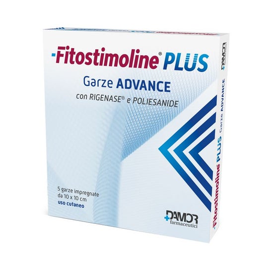 Farmaceutici Damor Fitostimoline Plus Gaze Adva 10x10cm 5uts