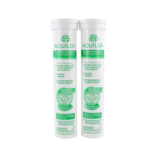 Aquilea Magnésium + Potassium 28 Comprimés Effervescents
