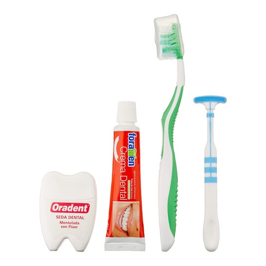 Trousse de toilette Foradent Oradent avec Lingual