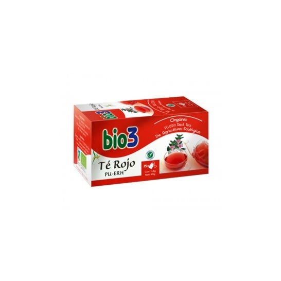 Bio3 Thé Rouge Pu-Erh 25 sachets