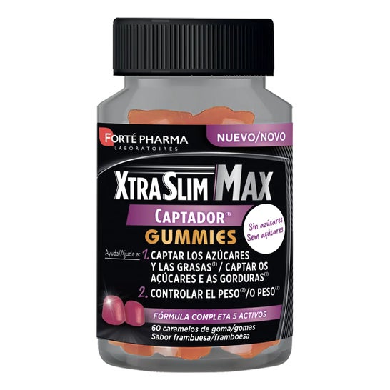 Forte Pharma Xtraslim Max Capteur Gummies 60uts Forte Pharma Xtraslim Max Capteur Gummies 60uts