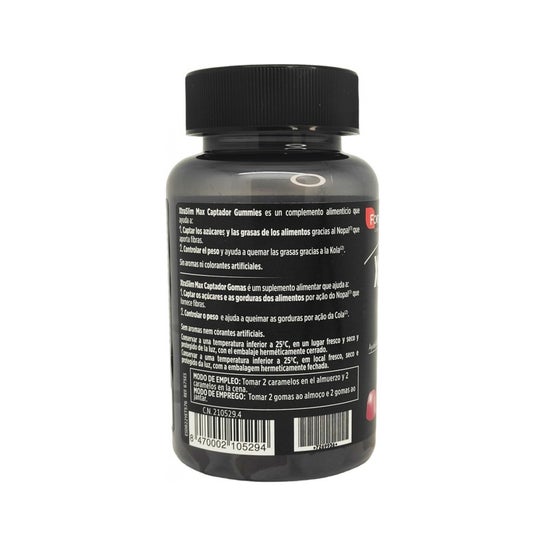 Forte Pharma Xtraslim Max Capteur Gummies 60uts