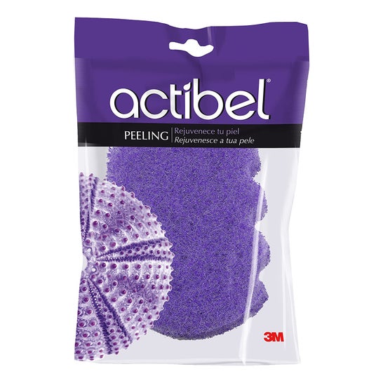 Actibel Éponge de Bain Peeling Exfoliant Massage 1ut