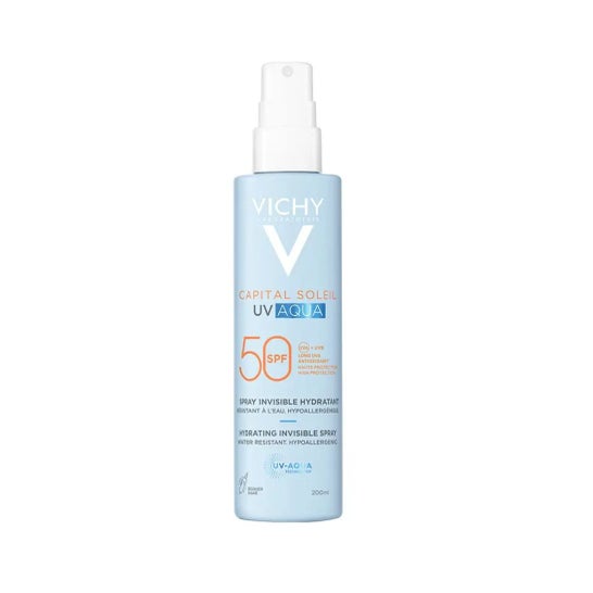 Vichy Capital Soleil Uv Aqua Spray Hydratante Spf50+ 200 ml