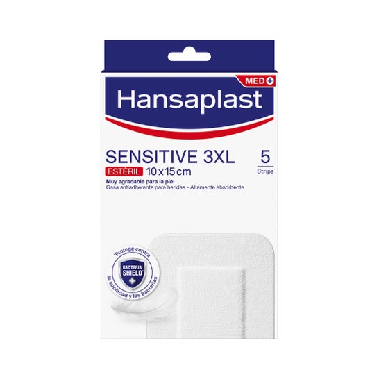 Hansaplast Sensitive 3XL Pansement Stérile 5uts